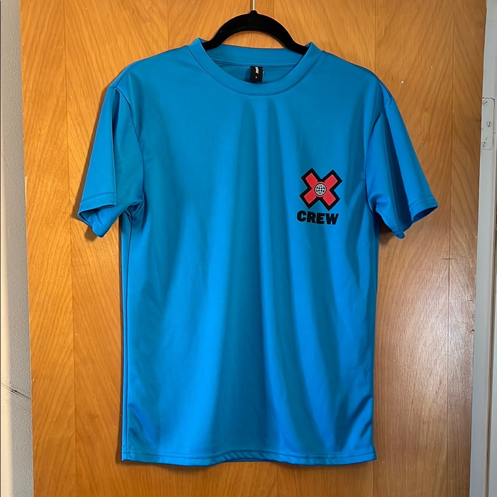 Blue Workout Crew T-Shirt